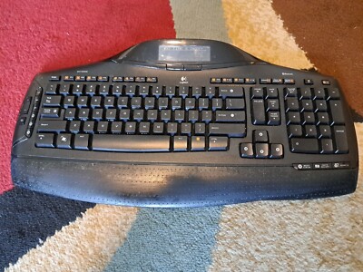 Logitech brand MX5500  Black Wireless Keyboard Only No Receiver