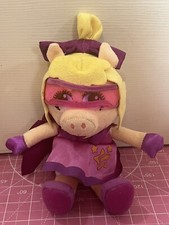 Disney Jr. Muppet Babies Plush Super Fabulous Miss Piggy 8" Stuffed Animal