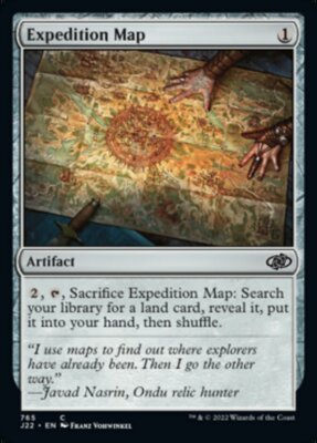 Magic the Gathering (mtg): J22: Expedition Map