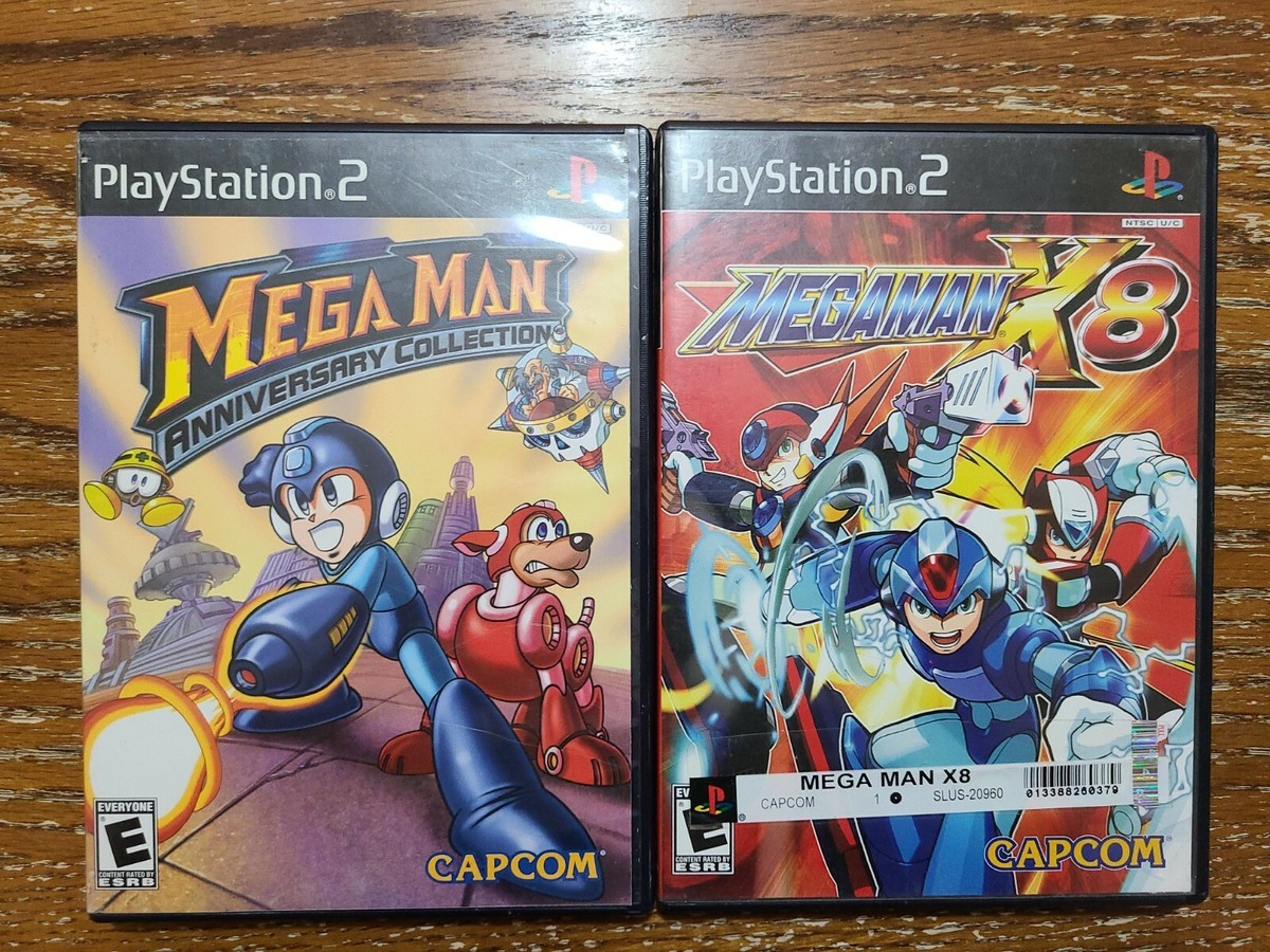 y Mega Man Anniversary Collection & X8 (Sony PlayStation 2