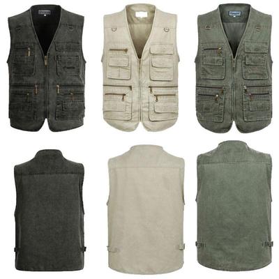 fishing sleeveless jacket