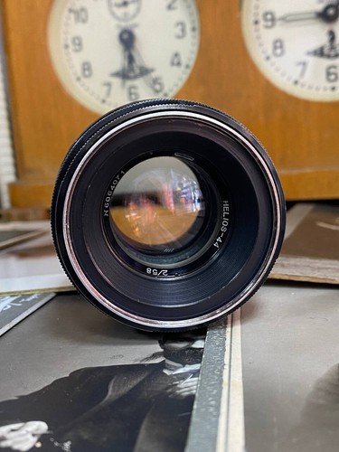 Helios-44 Lens Zebra 2/58 M42 Lens MMZ Minsk factory Made in USSR