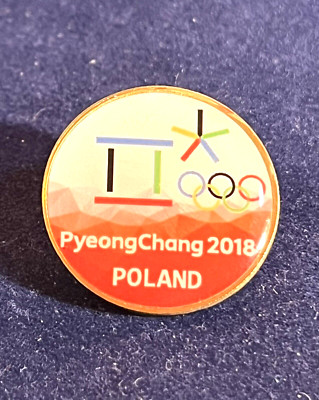 PyeongChang 2018 OLYMPIC GAMES / POLAND NOC/TEAM PIN