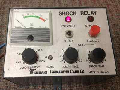 TSUBAKI - Type #TSB-152 - 230/115 VAC 50/60 Hz - Shock Relay
