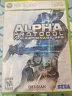 Alpha Protocol (Microsoft Xbox 360, 2010) Cib