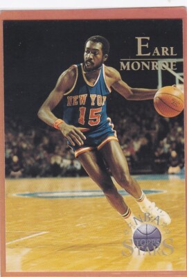 1996 TOPPS NBA STARS BASKETBALL EARL MONROE #31 KNICKS NMMT *A2247