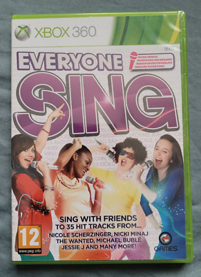 EVERYONE SING (Microsoft XBOX 360, 2012) NEU