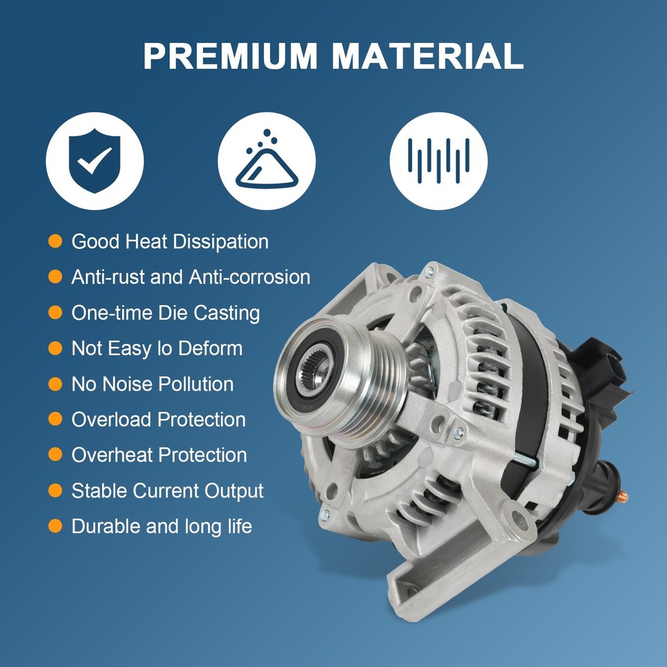 Alternador Para Chevrolet Malibu 2004 2005 2006 2008 2009 Marca WAI