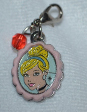 Disney CINDERELLA Flat Silver-Tone Bracelet Charm