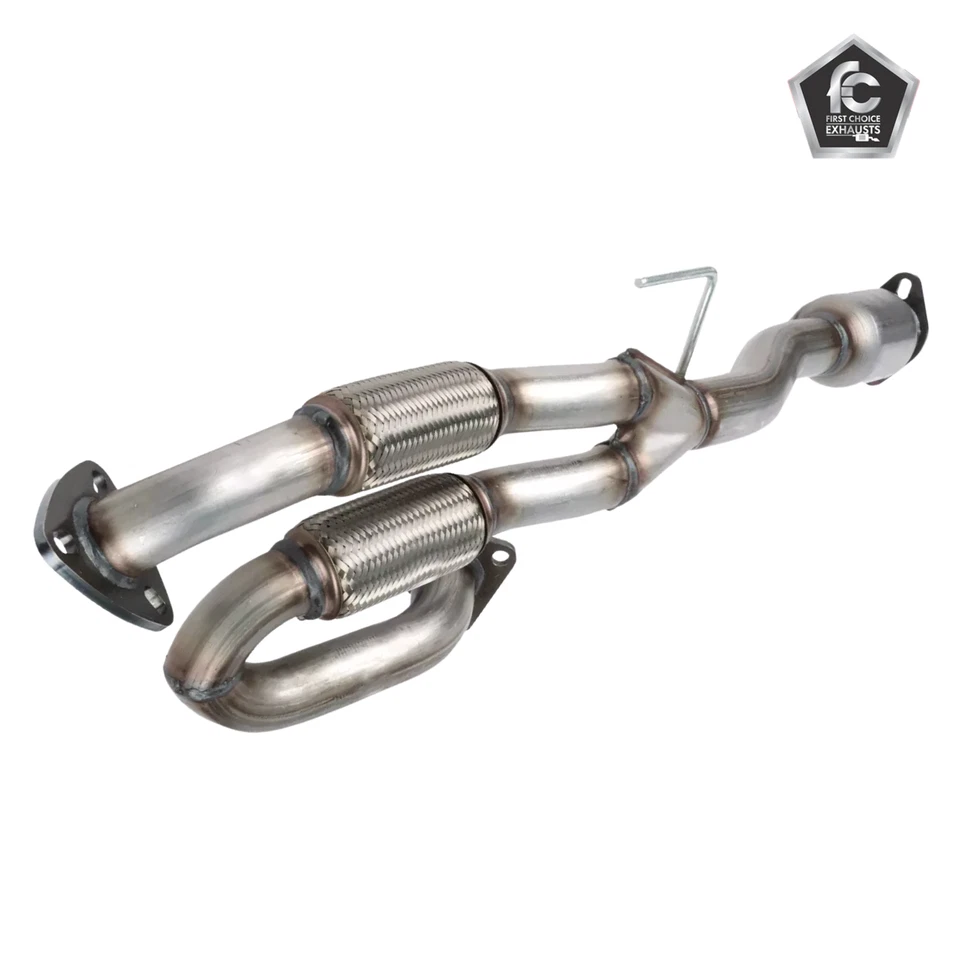 Catalytic Converter with Flex Y-Pipe For 2015- 2018 2019 Nissan Maxima 3.5L Rear - Изображение 2 из 4