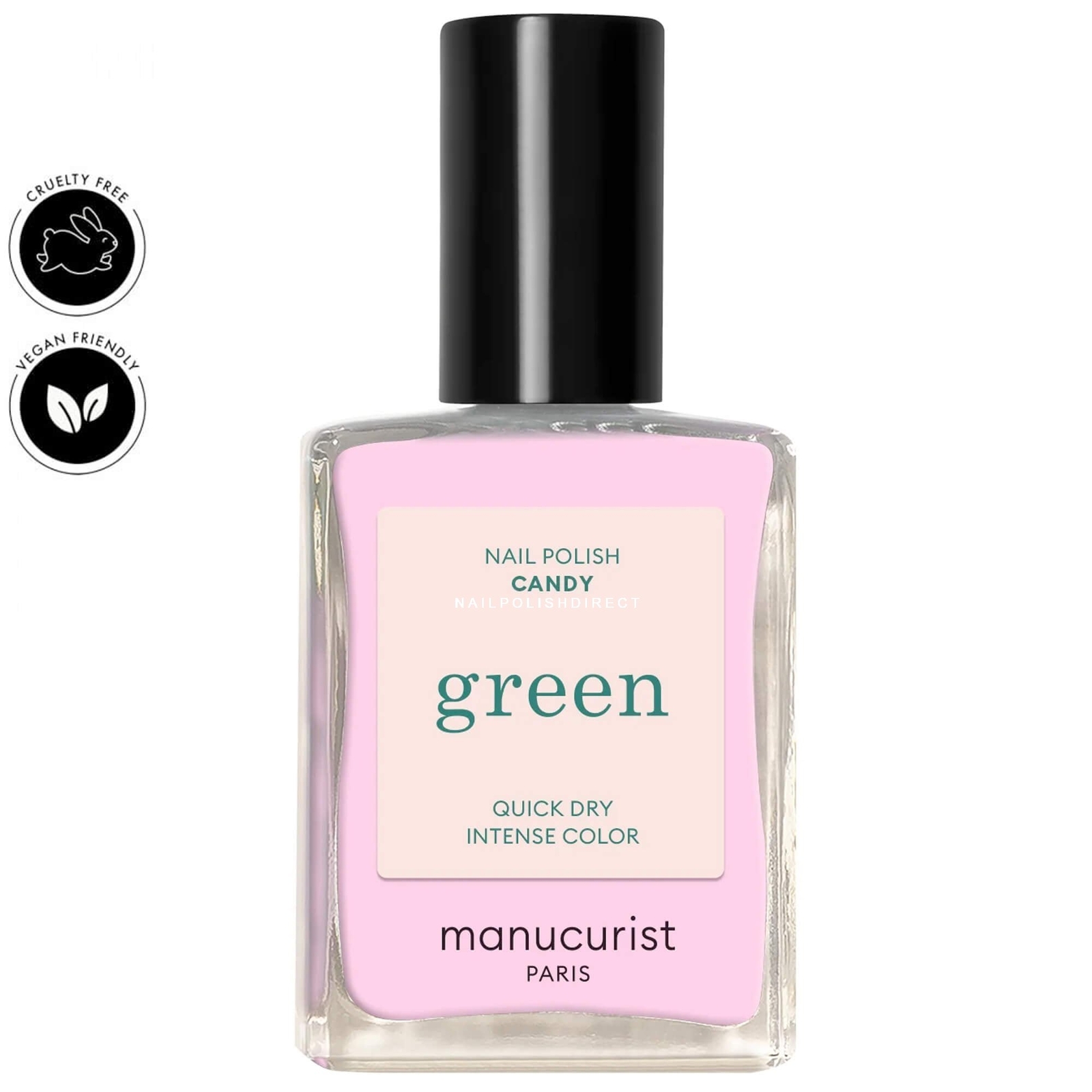 Manucurist Green Nail Polish - Candy 15ml (33228)