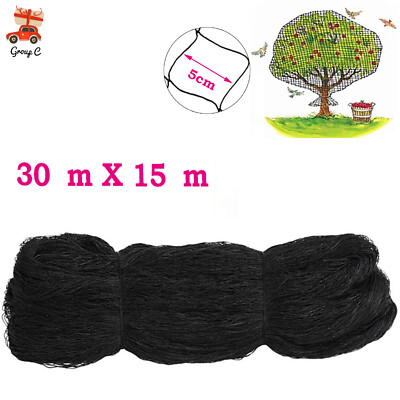 100'X50' Bird Netting For Bird Poultry Aviary Anti Bird Netting Game Pens Net US