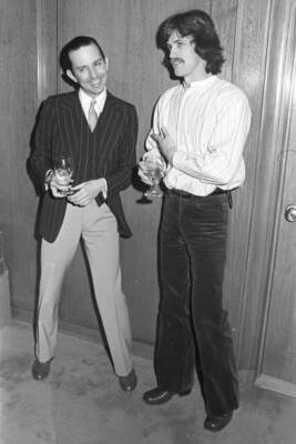 Fred Hughes at a screening of 'Shampoo' in New York Old Photo