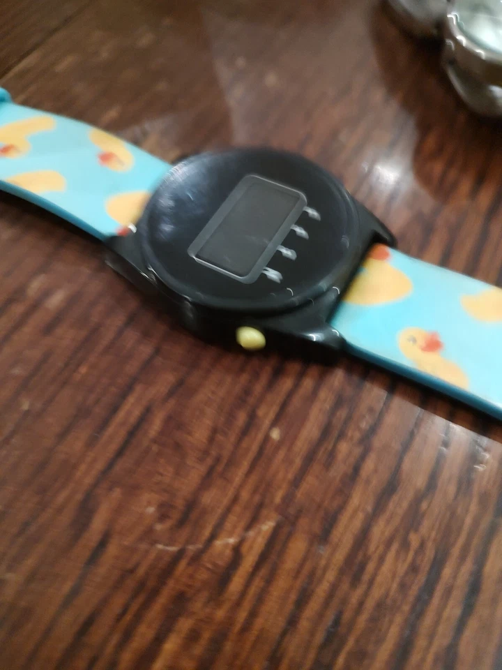 NEFF Daily Digital 5 water resistant Watch Rubber Ducks Black Faced - Image 2 of 4