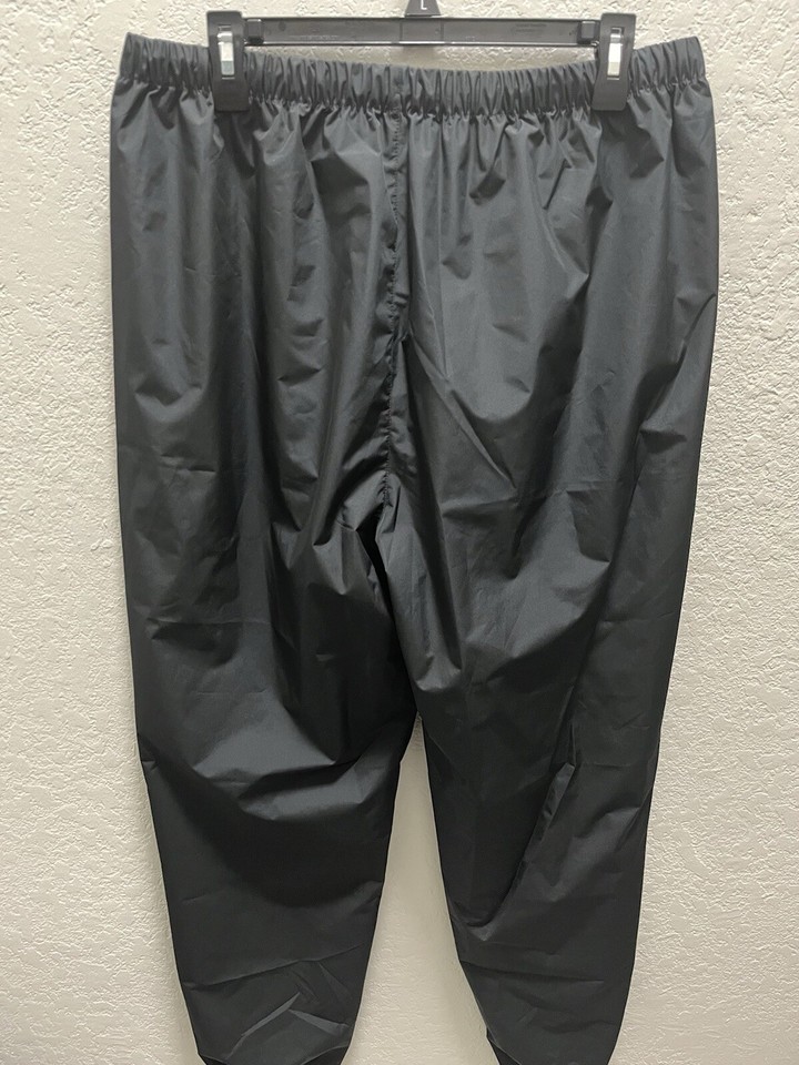 HotSuit Women Hot Pants Black Size 3XL Tapered Weight Loss Sweat *pants