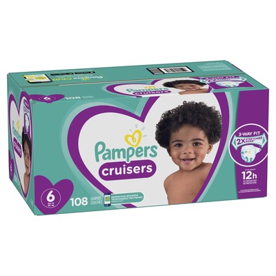 pampers cruisers size 6