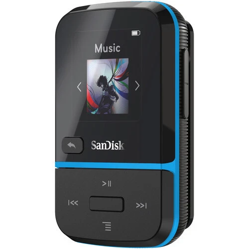 SanDisk Clip Sport Go 32GB MP3 Player - Blue - Image 2 of 4