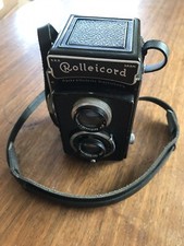 Rolleicord 1a 7.5cm F4.5 Carl Zeiss Jena Triotar 6x6 Medium Format 120 Film TLR