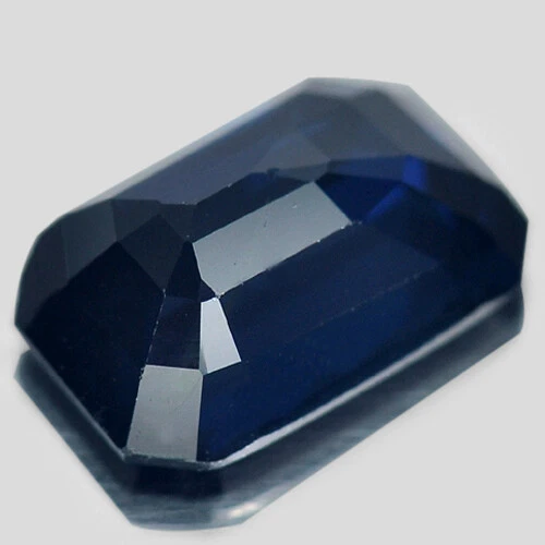 Blue Sapphire 2.30 Ct. Octagon 8.9 x 5.9 Mm. Natural Gem Thailand Heated Only - Image 3 of 4