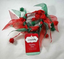 Holiday TuTu with Elastic Band Fits Most Small Pets Pet Holiday Collection New