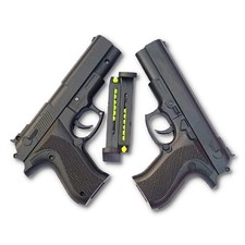 Realistic-Looking Toy Gun Set Safe Fun for Kids 2-Pack with Ammo