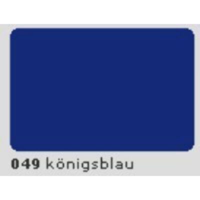 (7,54 /1qm) Oracal 651 Plotterfolie PVC Folie 63cm x 20m königsblau 049 Außenber