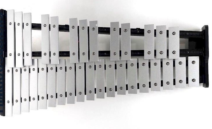 Yamaha SBK-350 Xylophone Bell Kit with Rolling Cart, Very Good