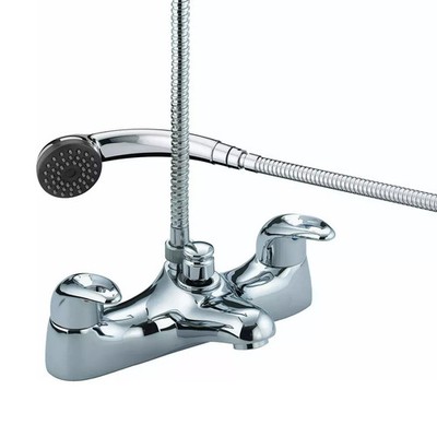 Bristan Java moderne Designer Bad Dusche Mischbatterie - Chrom J BSM C UVP 324£