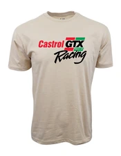 CASTROL GTX MOTOR OIL UNISEX ADULT GRAPHIC T SHIRT