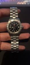 TAG Heuer Professional 2000 WK1110-0 38mm Black Dial Date Quartz Men
