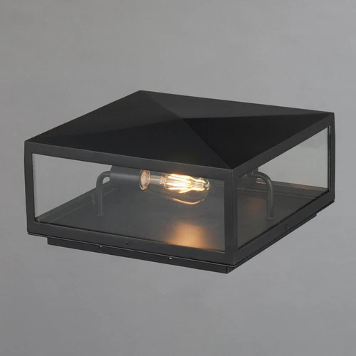 Maxim 30099CL Catalina 2 Light 7 Tall Deck Lantern - Picture 3 of 4