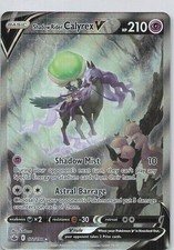 Shadow Rider Calyrex V Alternate Full Art Holo SWSH06: Chilling Reign 172/198 NM on eBay