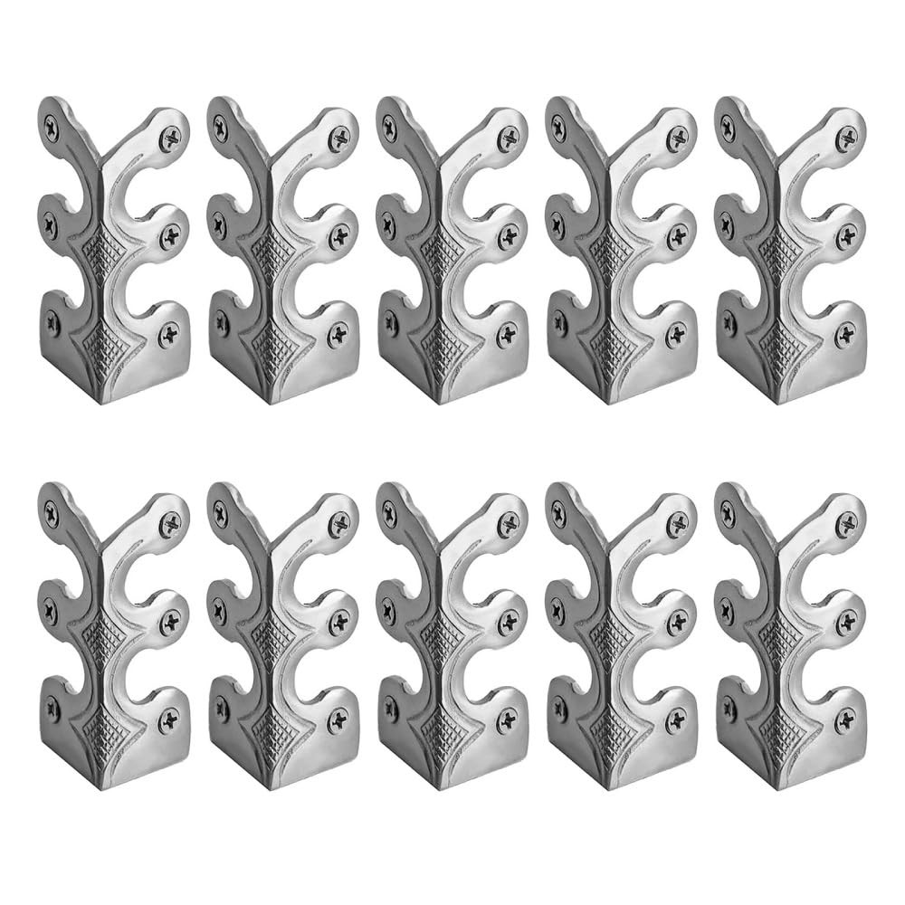 Protege coin mur en métal vintage, lot de 10 protections d'angle pour plinthes intérieures