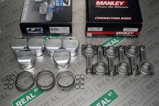 Cp Pistons Manley Rods Skyline Gtr R32 R33 R34 Rb26dett Rb26 9.01 86.5mm Cp Pistons Manley Rods Skyline Gtr R32 R33 R34 Rb26dett Rb26 9.01 86.5mm
