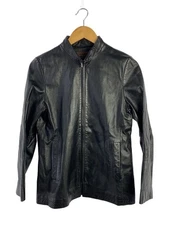 Harriss Leather Jacket Blouson/-/Cowhide/Blk/Plain/Fb-92-8704 5612
