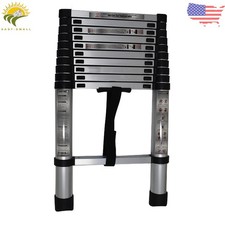 High Quality 10.5 Feet Aluminum Extension Ladder Heavy Duty Step Ladder
