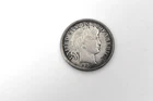 1910 P Silver Barber Dime Au - UNC