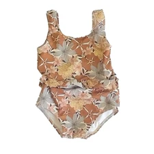 Rylee + Cru Safari Floral Skirted One-Piece Swimsuit 18-24 Months Toddler