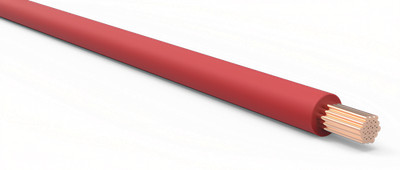 TXL Automotive Wire 14 AWG RED Bulk 50 ft Primary Copper