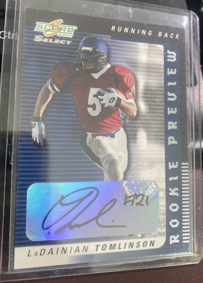 LaDainian Tomlinson Rookie Football Trading Cards & Accessories