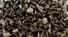 500 Sets Double Cap Tubular Rivets 10x12mm SALE GREAT DEAL!