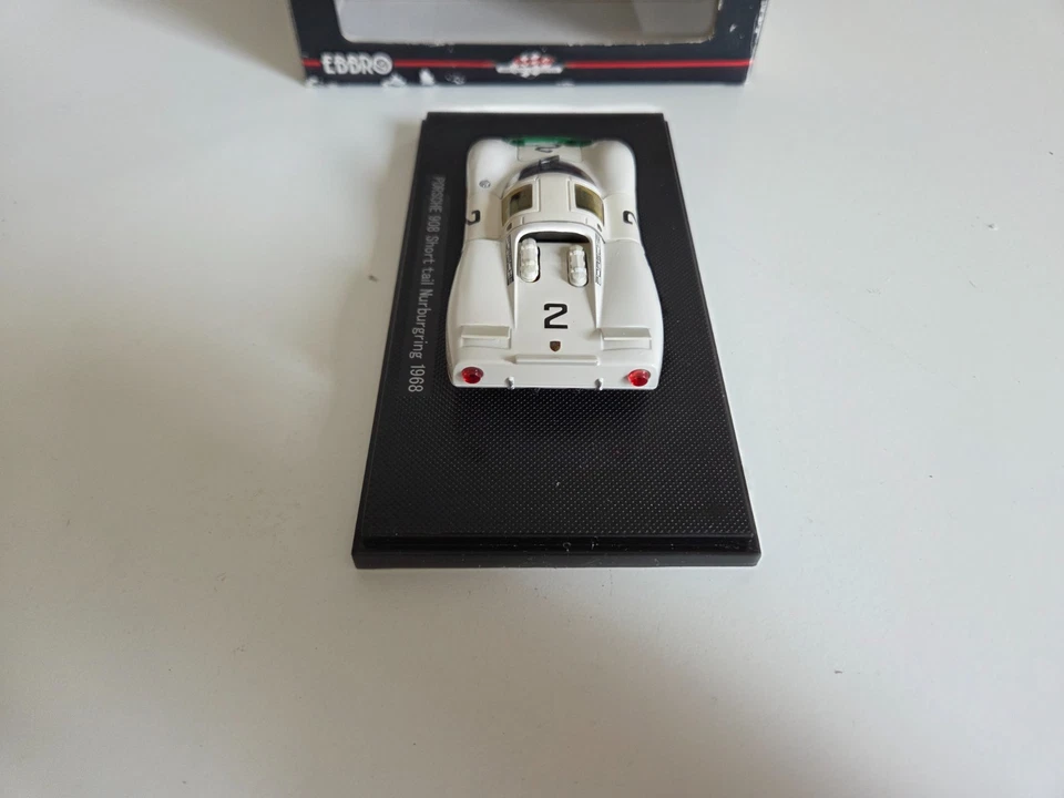 Ebbro 1/43 Porsche 908 Siffert / Elford - Winner Nürburgring 1000 km 1968 - 4... - Immagine 4 di 4
