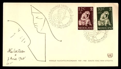 Mayfairstamps Netherlands FDC 1960 Woman and Suitcase First Day Cover aaw_94001