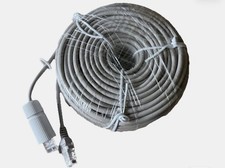 Ethernet Cable CCTV Network Internet Cat5e RJ45 Outdoor Waterproof Connector 30m