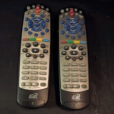 Lot Of 2 Original Dish Network TV Satellite Remote Controls - 180546 And 182563