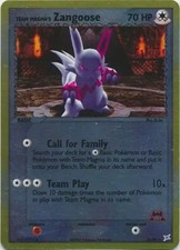 Team Magma's Zangoose - 23/95 - Pokemon Ex Team Magma vs. Aqua Reverse Holo MP on eBay