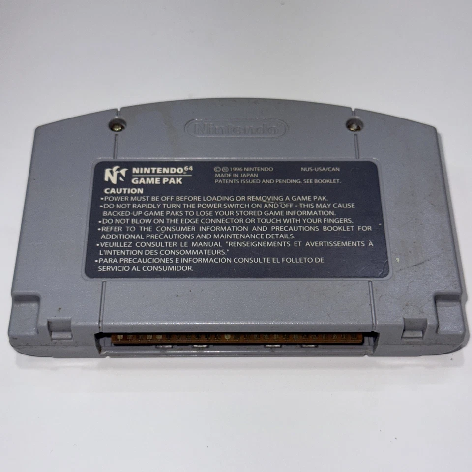 NBA Hang Time (Nintendo N64, 1997) Midway Basketball HangTime Tested & Working  - Image 2 of 4