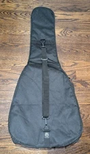 44" Ace Products Kaces III 3 Guitar Soft Gig Bag Case Black Electric Zipper Bass