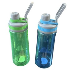 Reusable Water Bottle Bundle 44oz Gym Athletics Hiking Camping New
