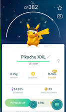 Shiny Pikachu marathon hat size XXL - PTCs 0r TRADE